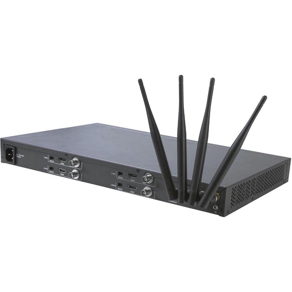 CINEGEARS 2000M-R Wireless 4 x 1 SDI and HDMI Video Transmission Kit