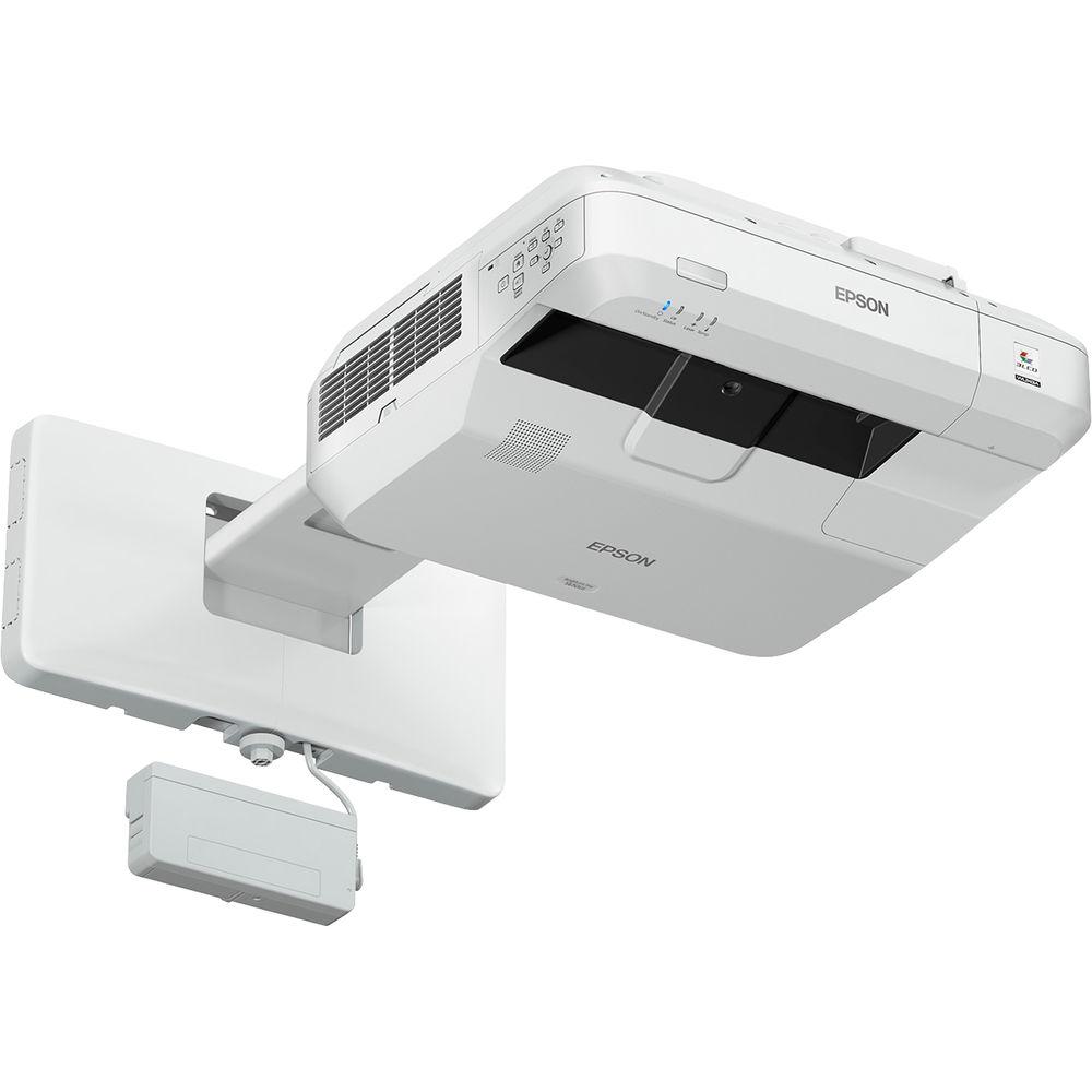Epson Brightlink Pro 1470UI with All-In-One Whiteboard Mounting System