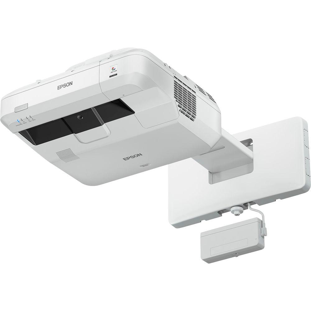 Epson Brightlink Pro 1470UI with All-In-One Whiteboard Mounting System