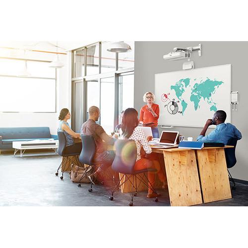 Epson Brightlink Pro 1470UI with All-In-One Whiteboard Mounting System