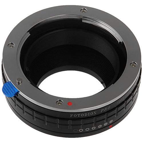 FotodioX Pro Mount Adapter with Aperture Control Dial for Sony A-Mount Lens to Nikon 1-Series Camera