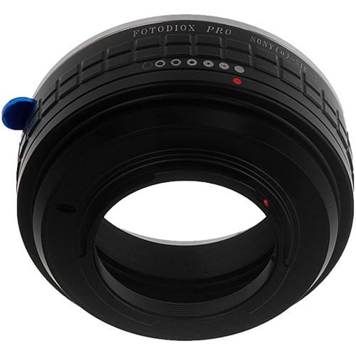 FotodioX Pro Mount Adapter with Aperture Control Dial for Sony A-Mount Lens to Nikon 1-Series Camera