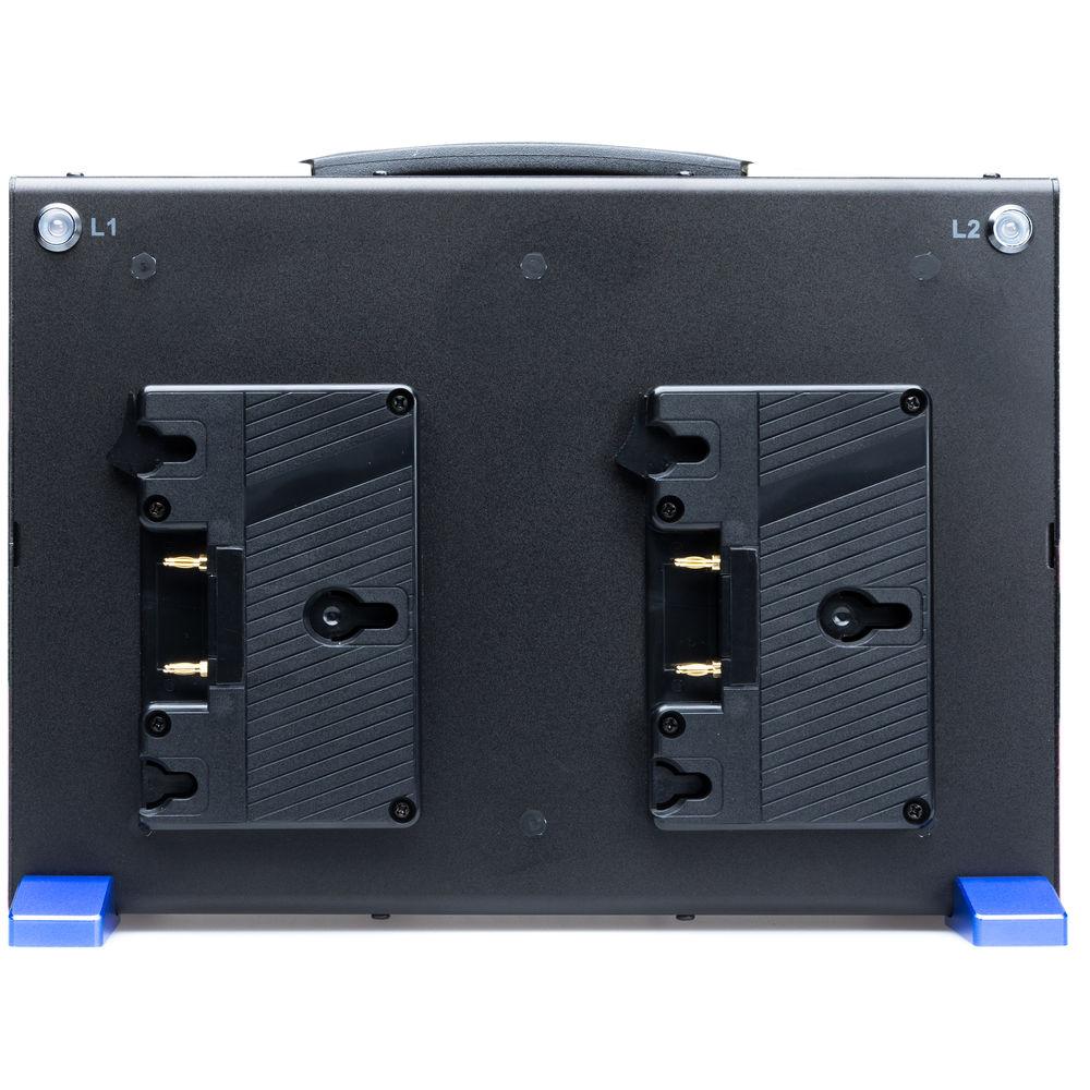 Fxlion Gold-Mount Adapter and Charger with 48V 10A Single 14.8 Dual Channel Output