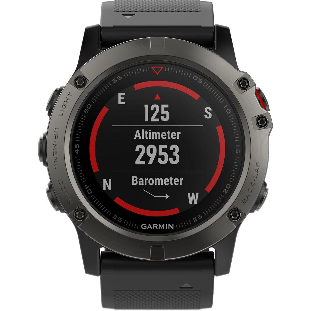 Garmin fenix 5X Sapphire Edition Multi-Sport Training GPS Watch