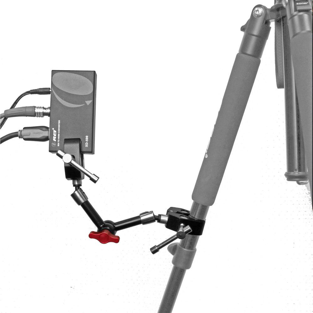 GyroVu Heavy-Duty Articulated Arm Mount with Dual Adjustable Clamp Mounts