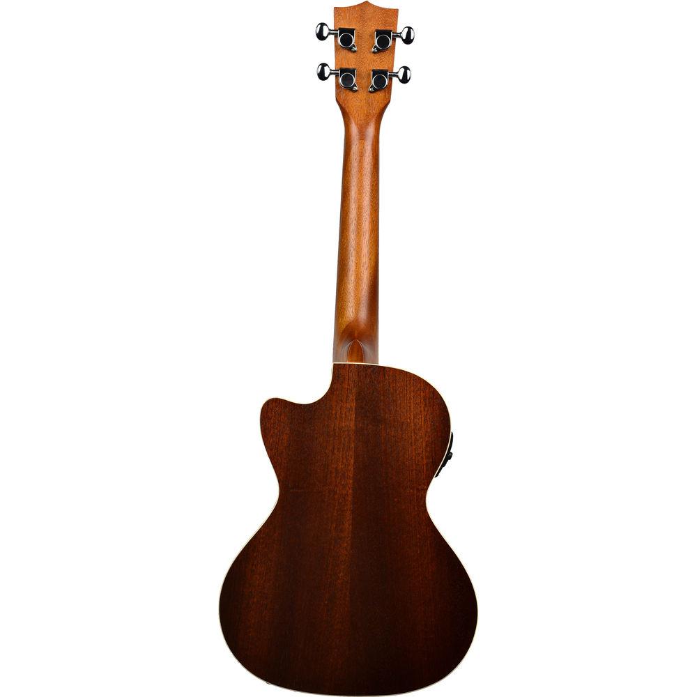 KALA KA-TE-C Satin Mahogany Tenor Cutaway Ukulele with EQ