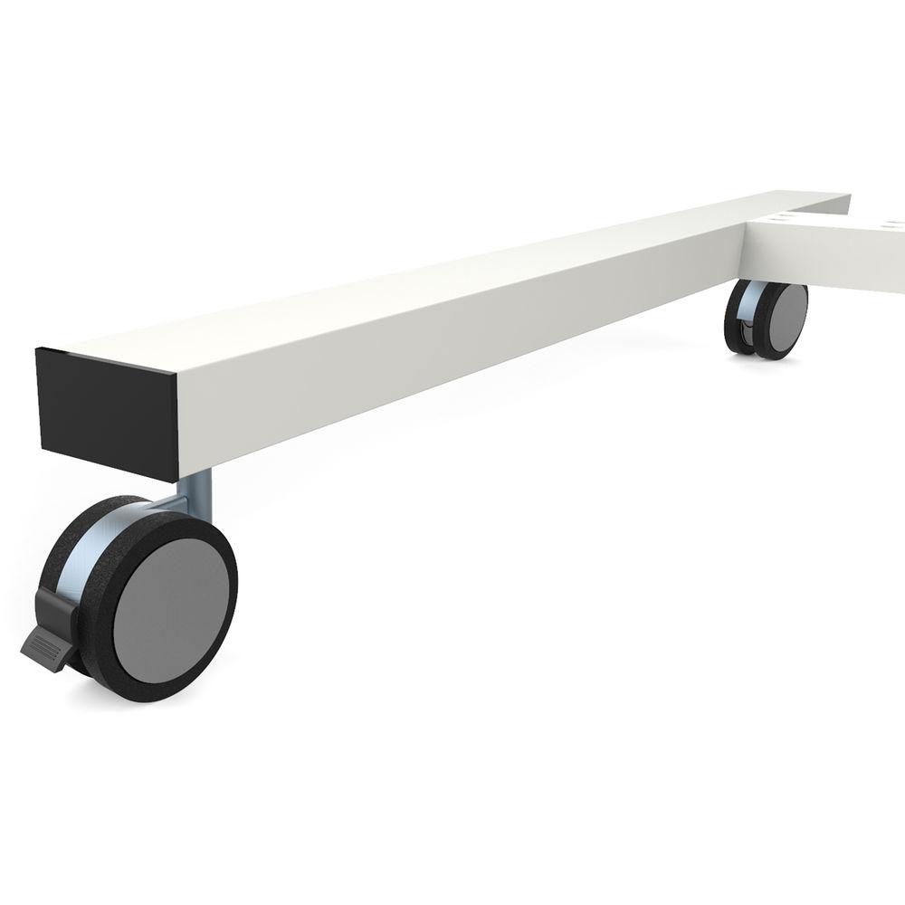 Kanto Living MKH65 Rolling TV Stand For 37-65" Displays