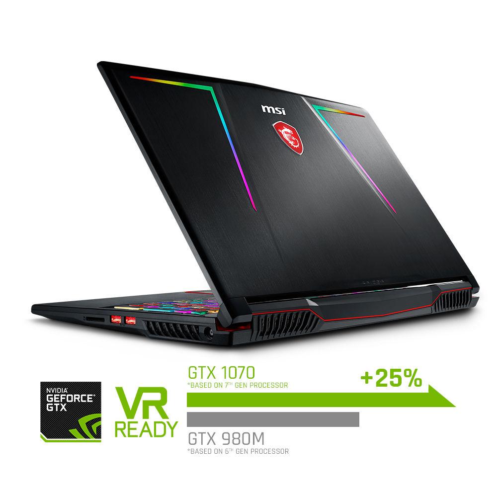 MSI 17.3" GE73 Raider RGB Laptop