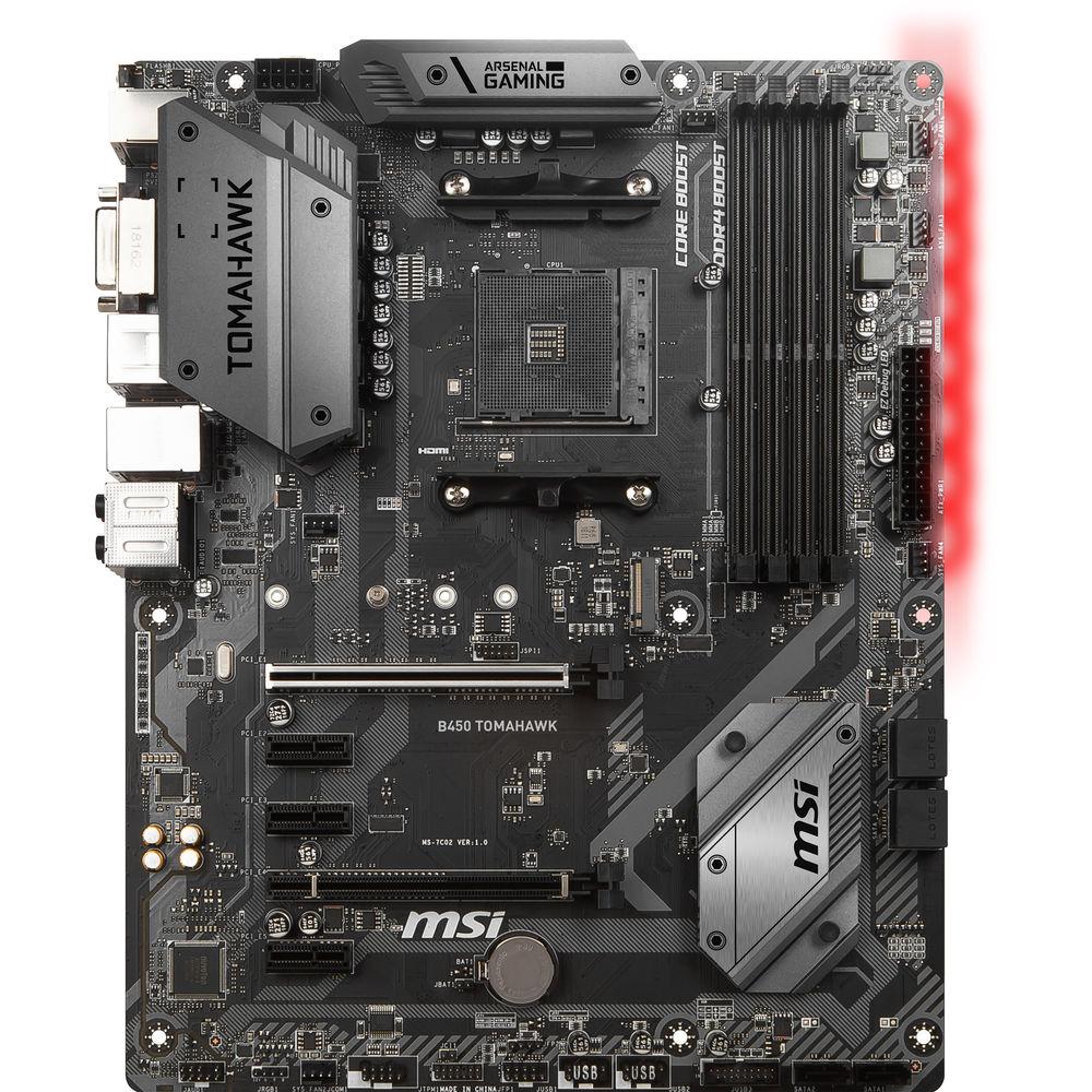MSI B450 Tomahawk AM4 ATX Motherboard