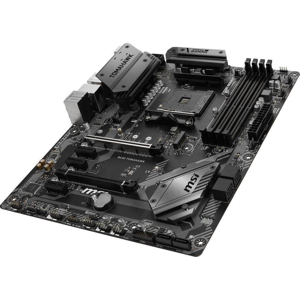 MSI B450 Tomahawk AM4 ATX Motherboard