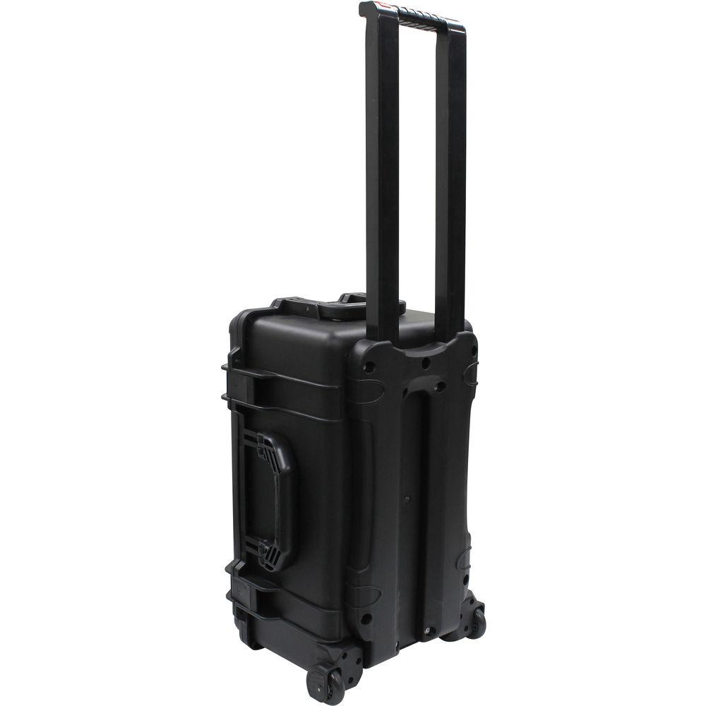 Odyssey Innovative Designs Watertight & Dust-Proof Vulcan Series Utility Trolley Case with Pullout Handle & Wheels