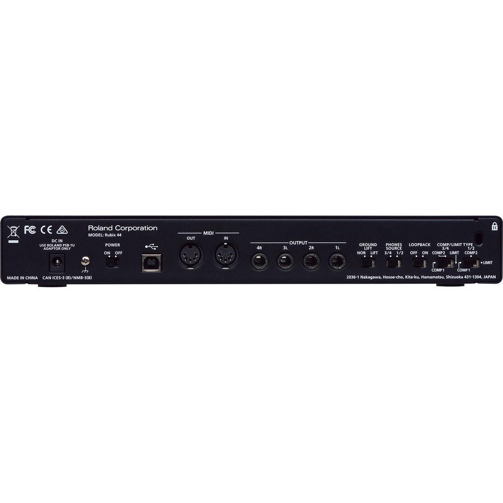 Roland Rubix44 - 4x4 USB Audio Interface
