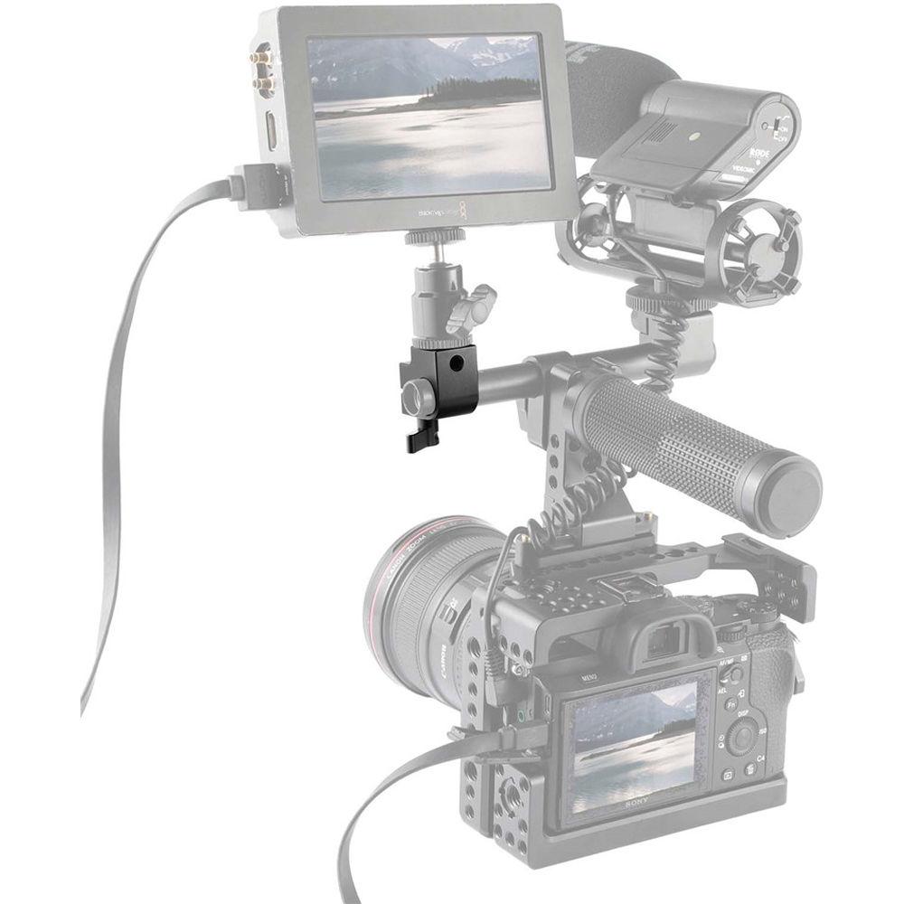 SmallRig Single 15mm Rod Clamp with Two 1 4"-20 Threads