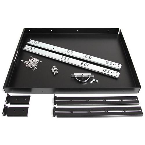 StarTech SLIDESHELFD 1 RU Sliding Server-Rack-Cabinet Shelf