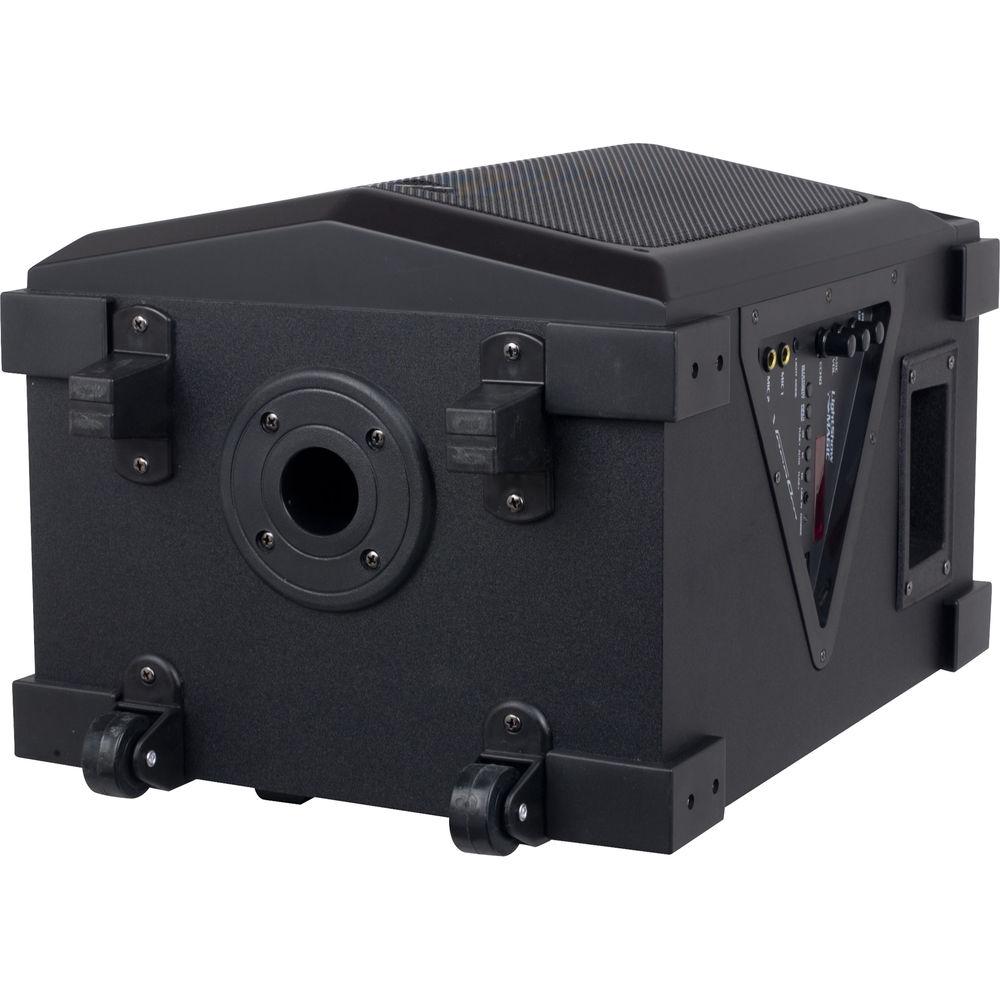 VocoPro LightShow Magic Portable Bluetooth 100W PA System with Built-In Light Show