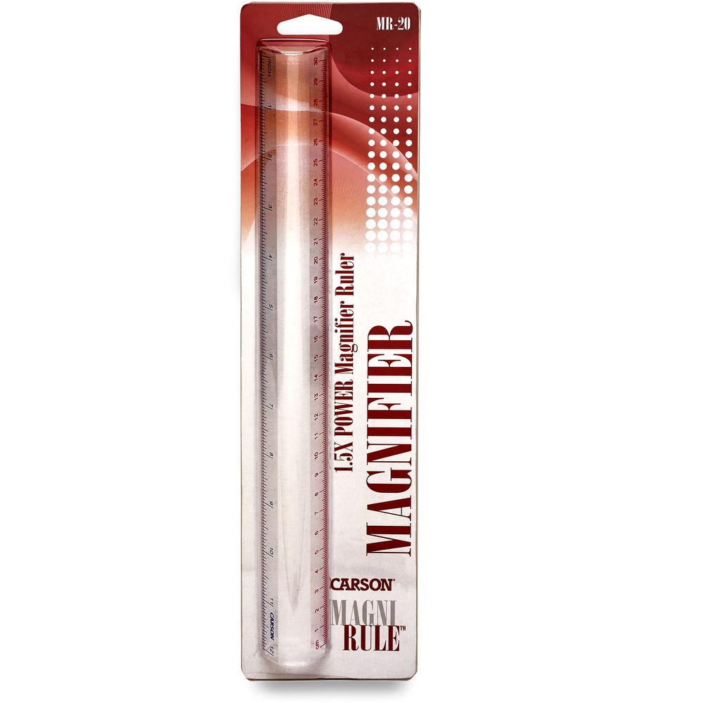 Carson MR-20 1.5x MagniRule Magnifier