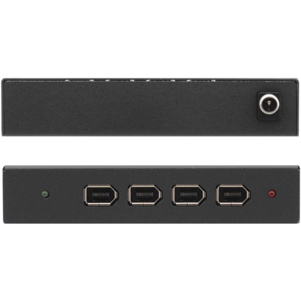 Kramer 4-Port FireWire-400 Repeater and Hub