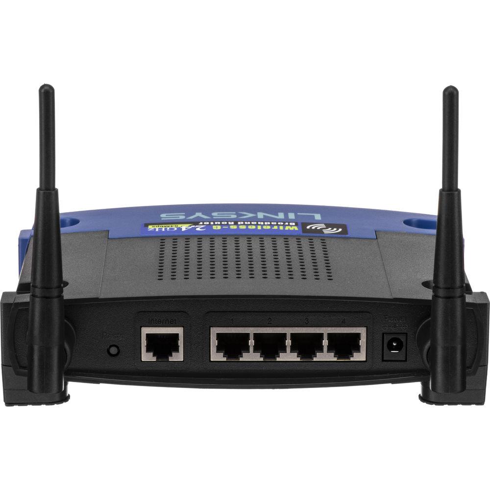 Linksys WRT54GL Wireless-G Broadband Router with Linux