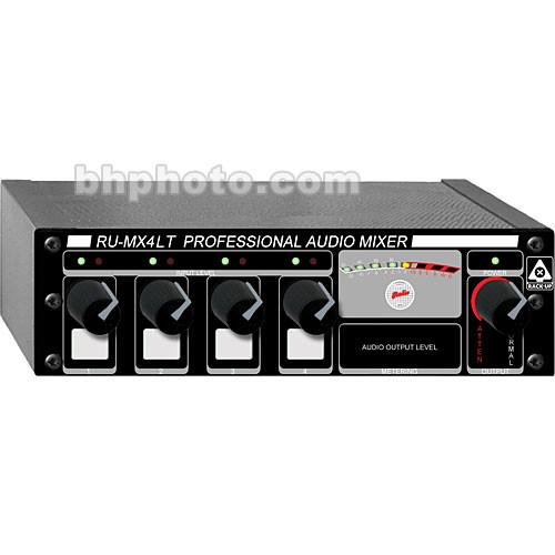RDL RU-MX4LT 4-Channel Line-Level Mixer with Output Isolation Transformer