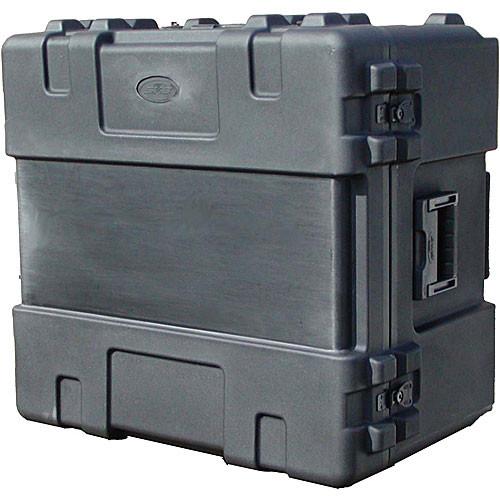 SKB 3R2423-17B-CW Roto-Molded Mil-Standard Utility Case with Cubed Foam Interior and wheels
