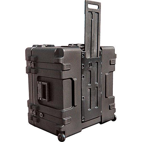 SKB 3R2423-17B-CW Roto-Molded Mil-Standard Utility Case with Cubed Foam Interior and wheels