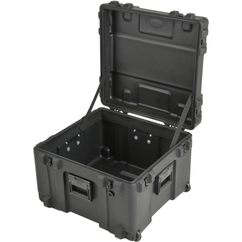 SKB 3R2423-17B-EW Roto-Molded Mil-Standard Utility Case with Empty Interior and wheels