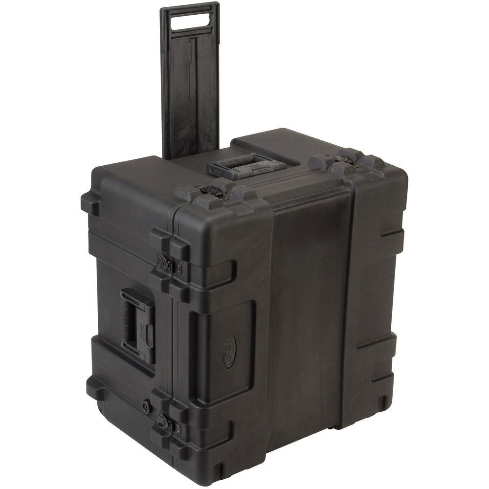 SKB 3R2423-17B-EW Roto-Molded Mil-Standard Utility Case with Empty Interior and wheels