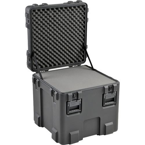 SKB 3R2424-24B-L Roto-Molded Mil-Standard Utility Case with Layered Foam Interior