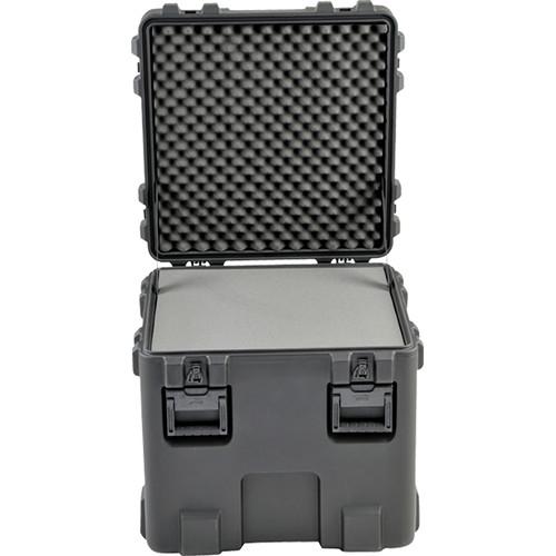 SKB 3R2424-24B-L Roto-Molded Mil-Standard Utility Case with Layered Foam Interior
