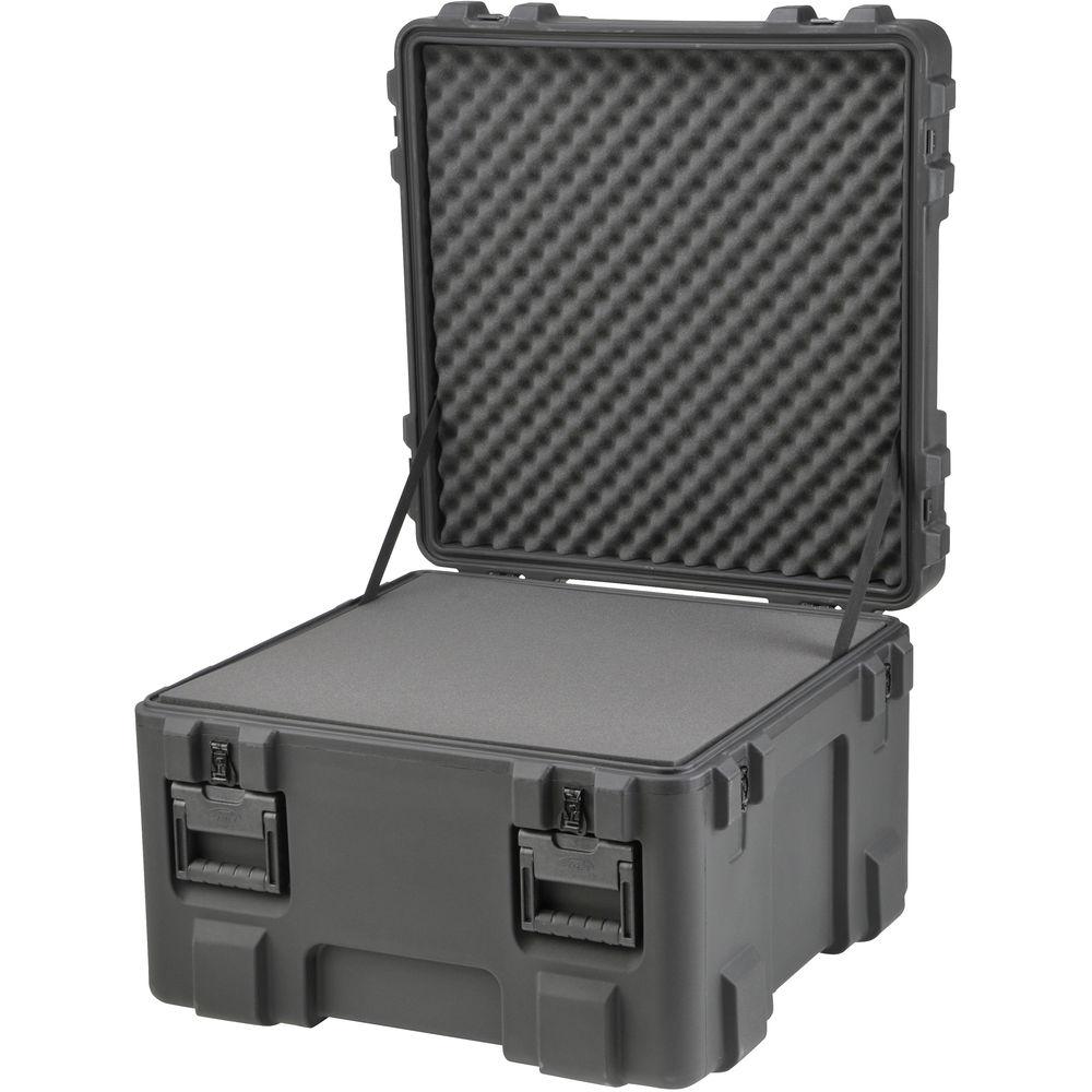SKB 3R2727-18B-L Roto-Molded Mil-Standard Utility Case with Layered Foam Interior