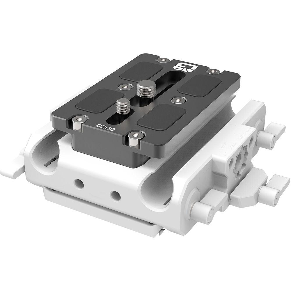 Bright Tangerine Canon C200 C700 Riser for Left Field 15mm LWS Baseplate