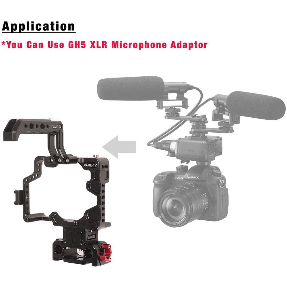 CAME-TV Protective Cage Plus for Panasonic GH5 with Matte Box and Follow Focus