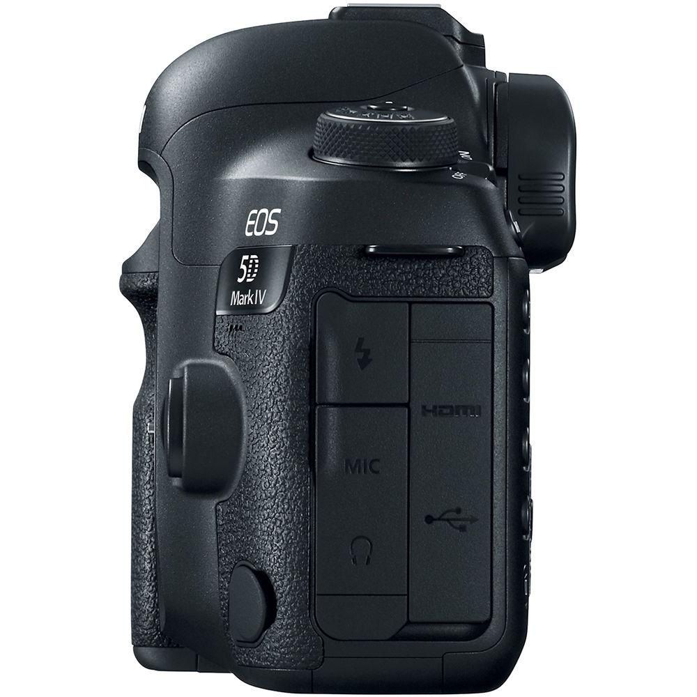 Canon EOS 5D Mark IV DSLR Camera with 24-70mm f 4L Lens
