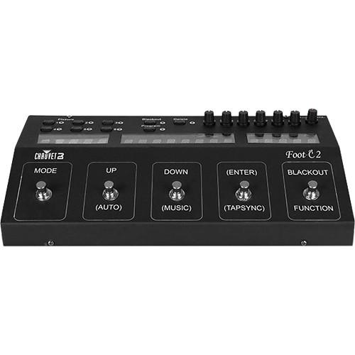 CHAUVET DJ 36-Channel DMX Foot Controller for Up to 6 Lighting Fixtures