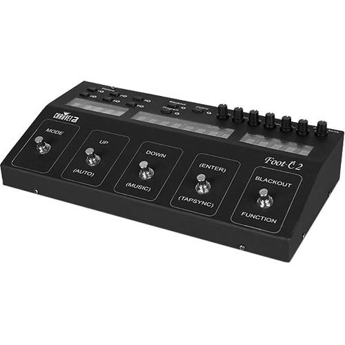 CHAUVET DJ 36-Channel DMX Foot Controller for Up to 6 Lighting Fixtures