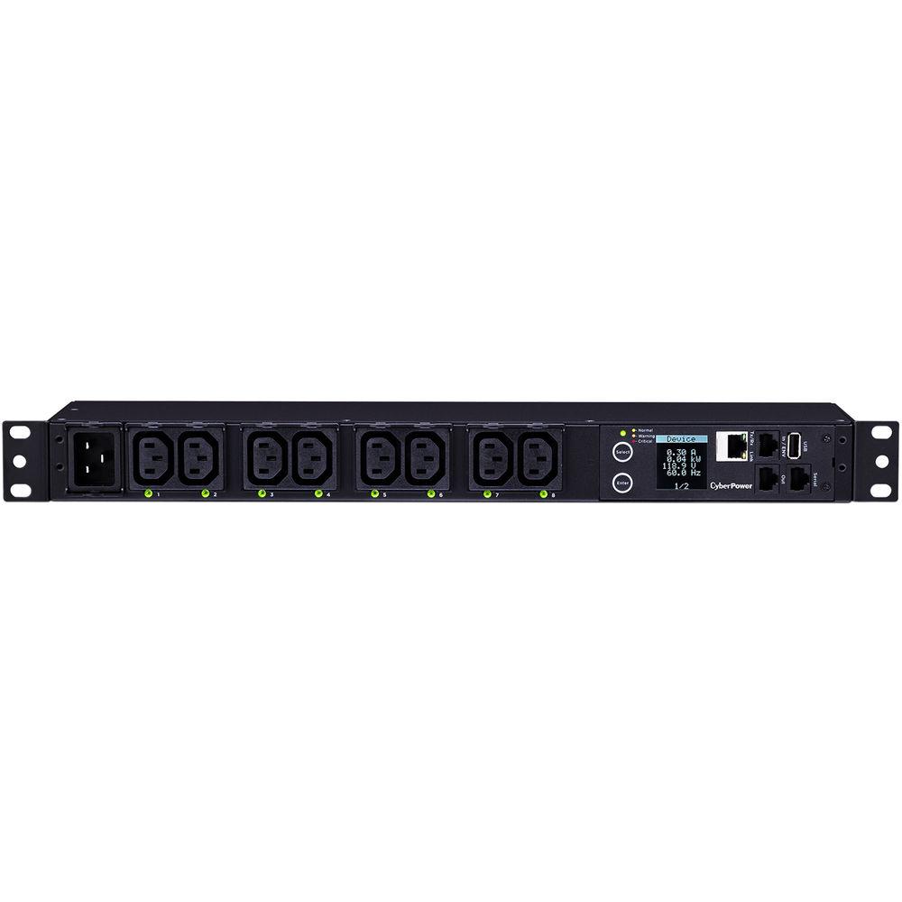 CyberPower PDU81004 Switched Metered-by-Outlet Power Distribution Unit