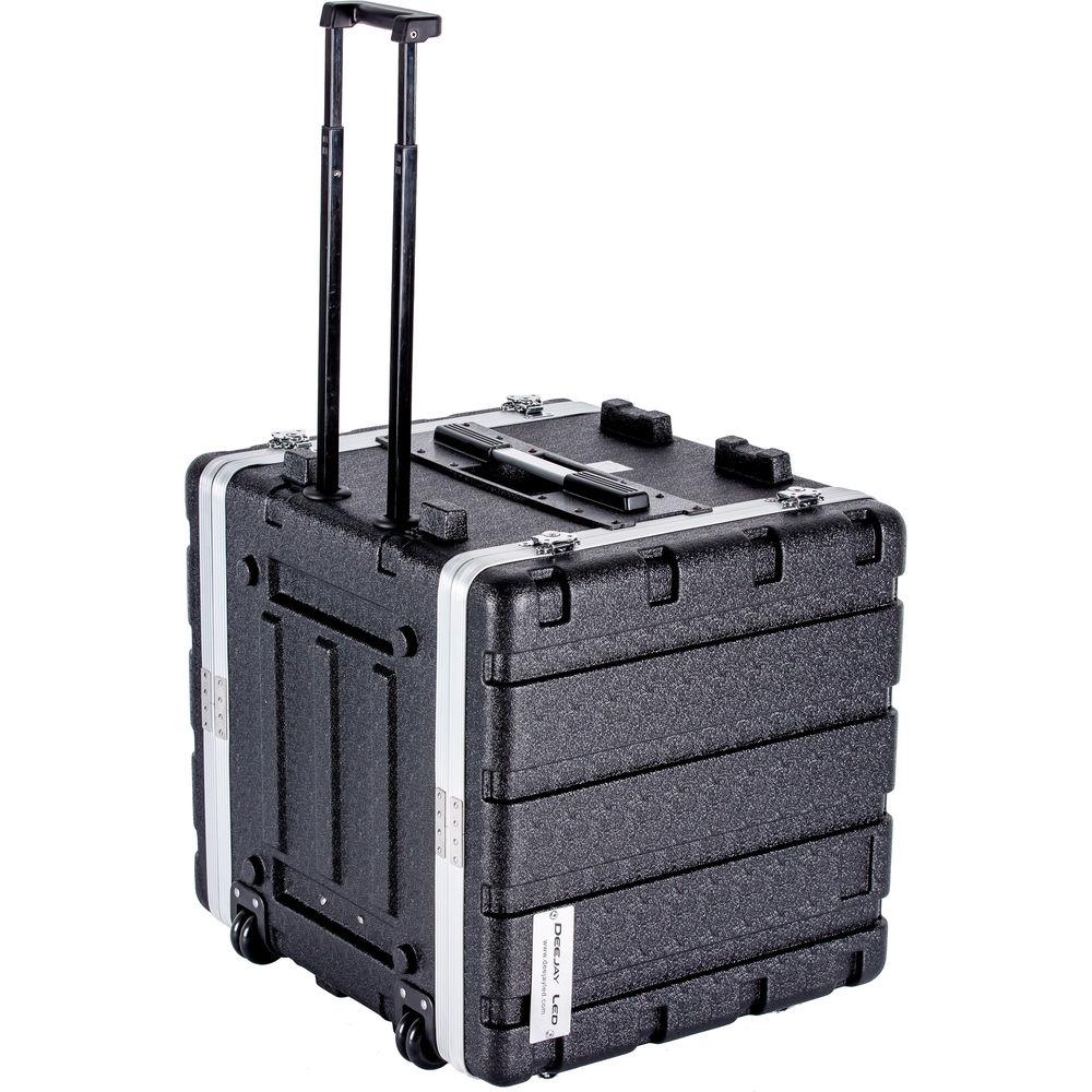 DeeJay LED 10 RU ABS Case with Locking Wheels