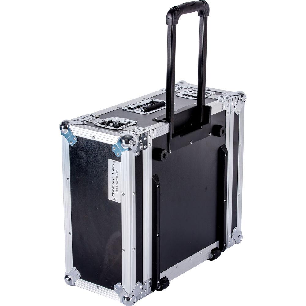DeeJay LED 4 RU Amplifier Deluxe Case with Wheels and Pull-Out Handle