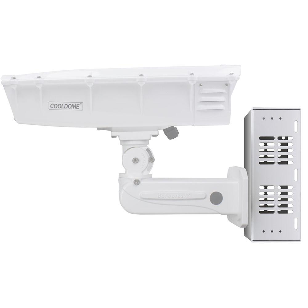 Dotworkz 12V Outdoor Power Pack and Pole-Mount Kit for Select COOLDOME Camera Enclosures and Xero NVR