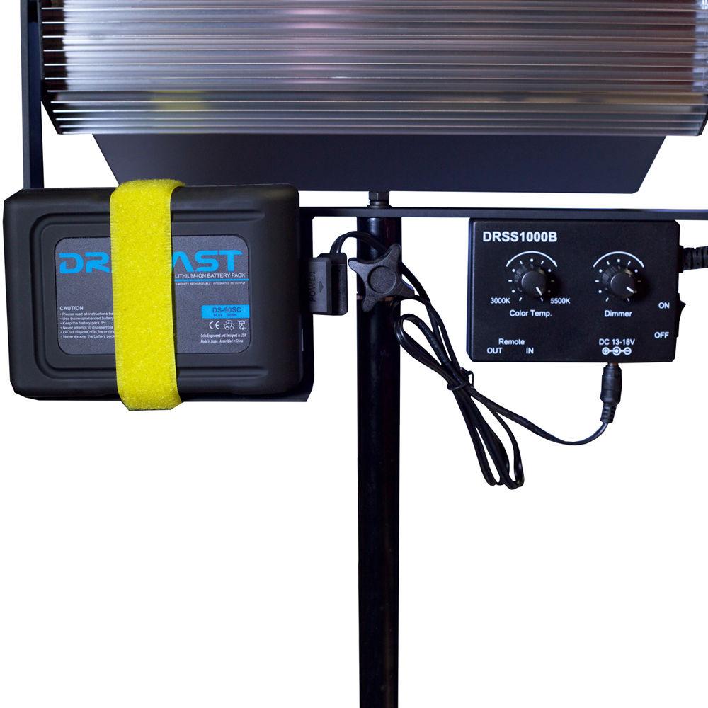 Dracast LED1000 Silver Soft Bi-Color Panel