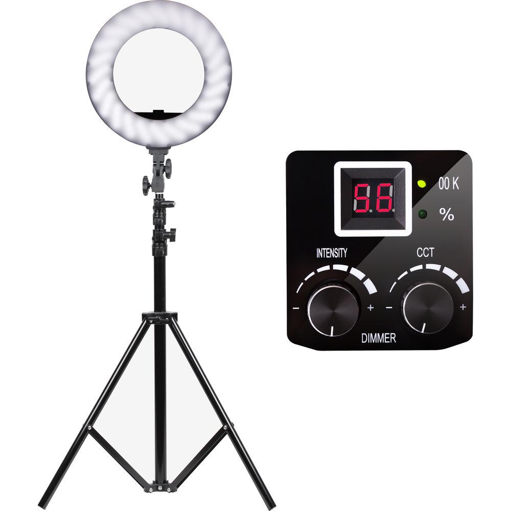 Dracast LED140 Halo Bi-Color Ringlight