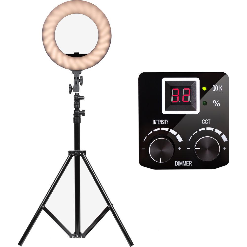 Dracast LED140 Halo Bi-Color Ringlight