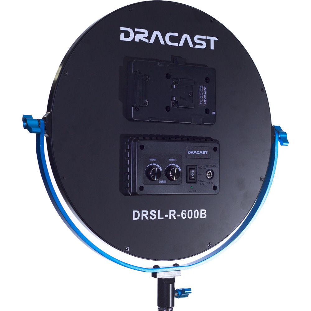 Dracast Silkray 600 Bi-Color LED Round Light