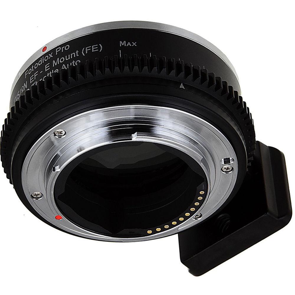 FotodioX Canon EF Lens to Sony E-Mount Camera FUSION ND Throttle Auto Adapter