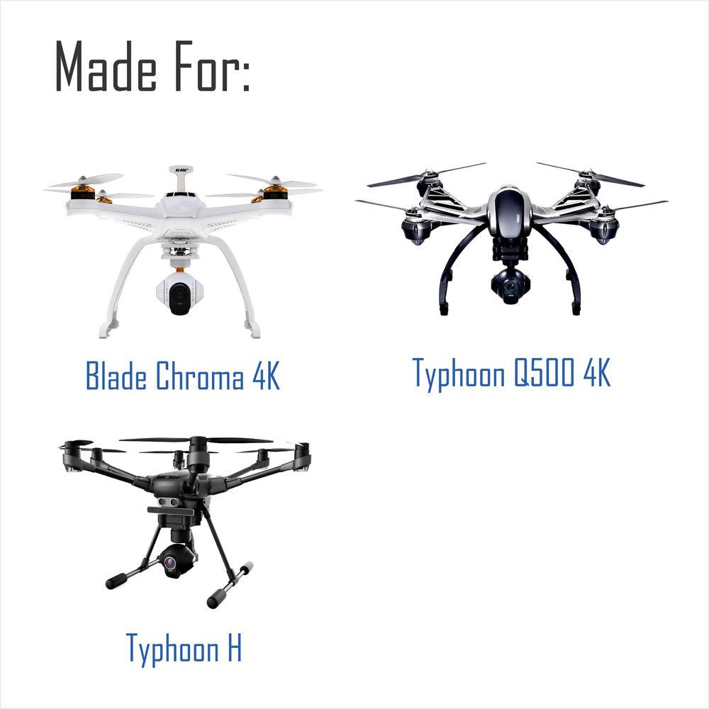 Freewell UV CPL ND 4-Filter Kit for Yuneec CGO3 Gimbal Cameras