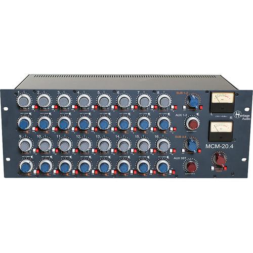 Heritage Audio MCM-20.4 Analog 20-Channel Summing Mixer