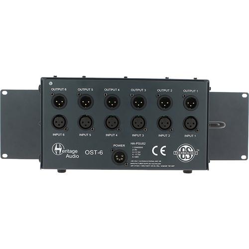 Heritage Audio OST-6 Enclosure for 500 Series Modules