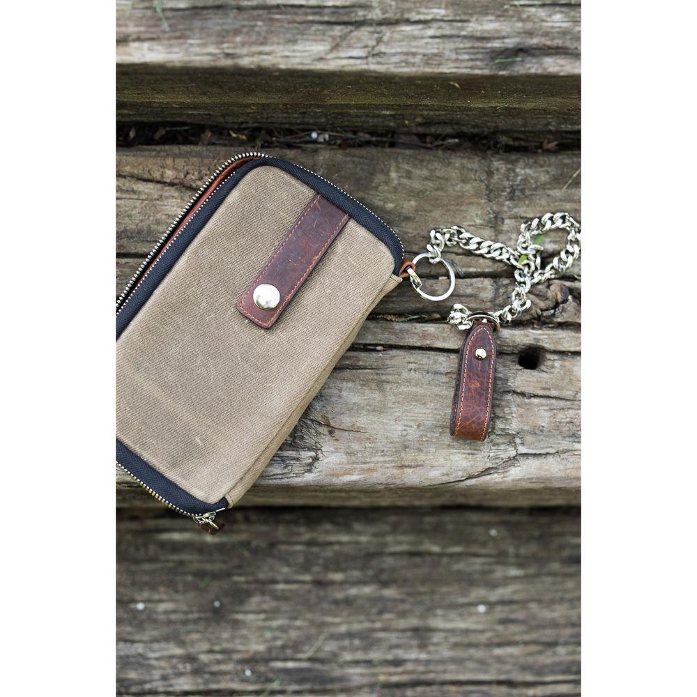 HoldFast Gear Explorer American Bison Leather Wallet
