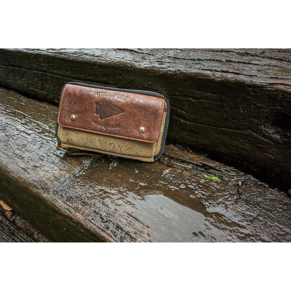 HoldFast Gear Explorer American Bison Leather Wallet