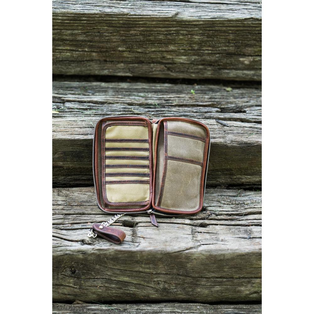 HoldFast Gear Explorer American Bison Leather Wallet